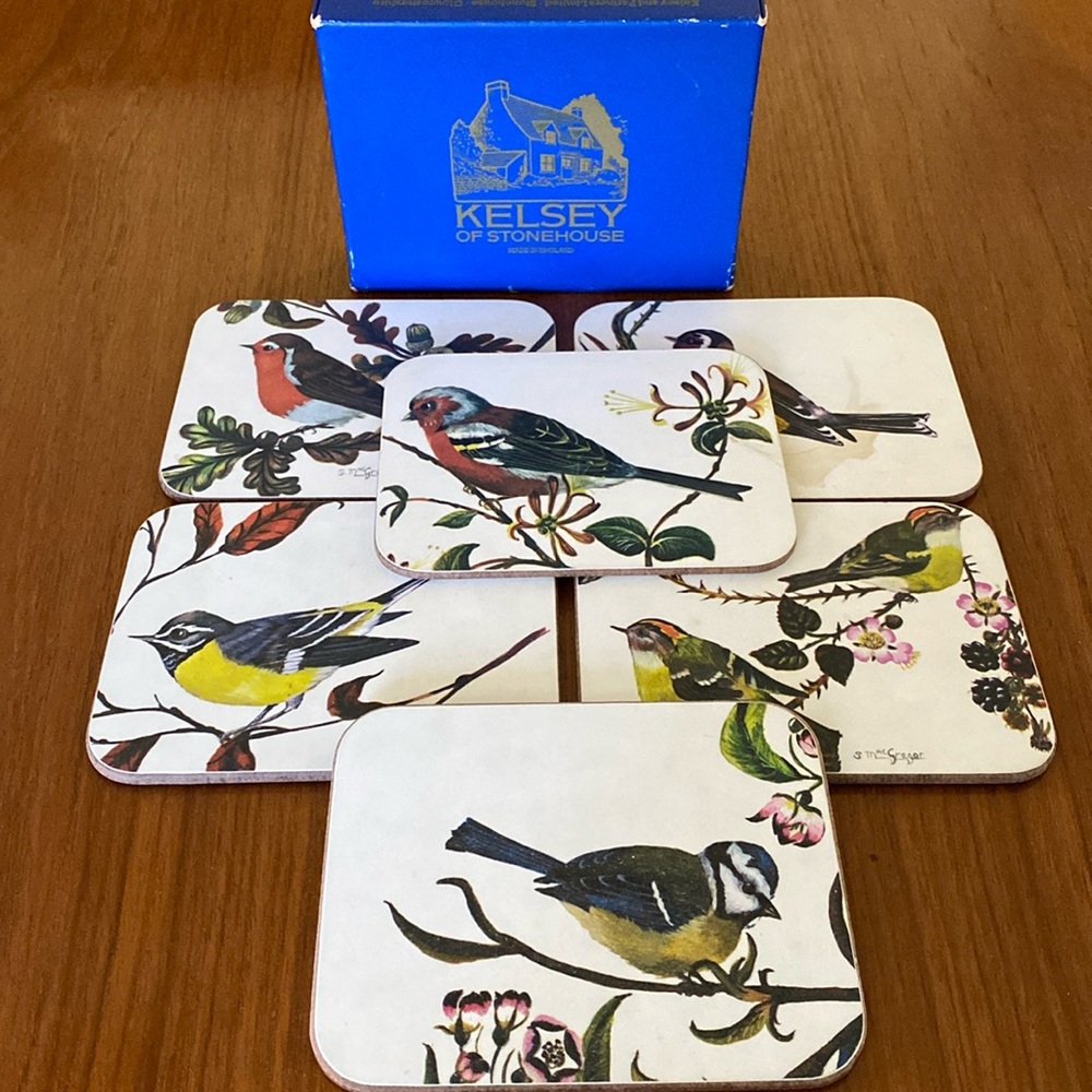 VTG Kelsey of Stonehouse Set/6 Coasters